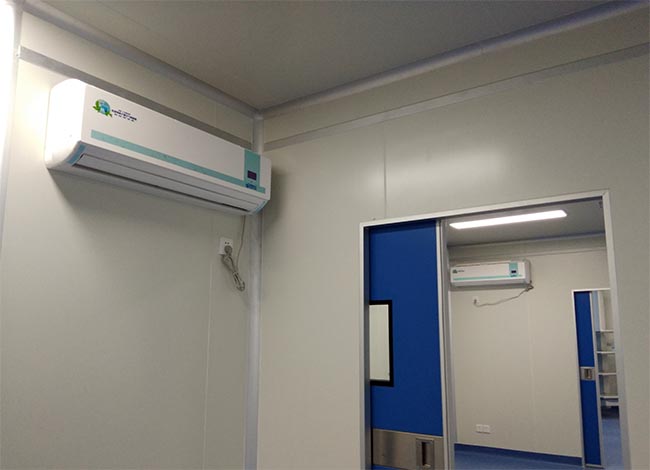 錦德牌空氣消毒機(jī)醫(yī)院裝機(jī)實(shí)例圖片展示